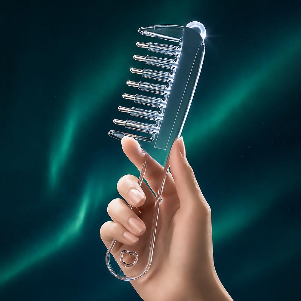 Essential Oil Liquid Guide Comb | Scalp Massage & Oil Applicator Comb