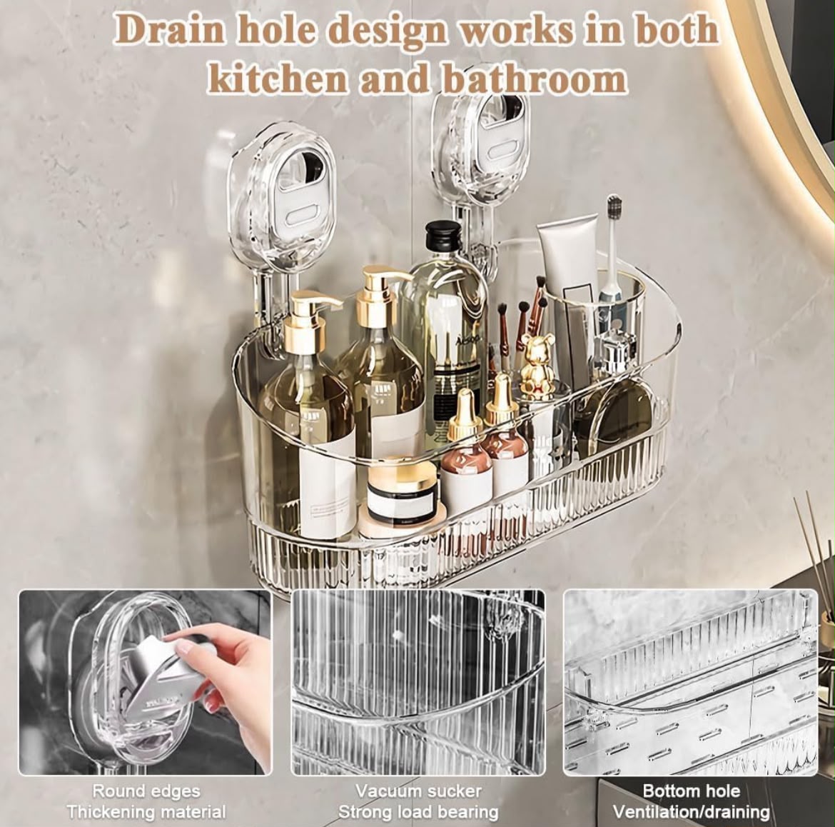 Smart Space Bathroom Organizer