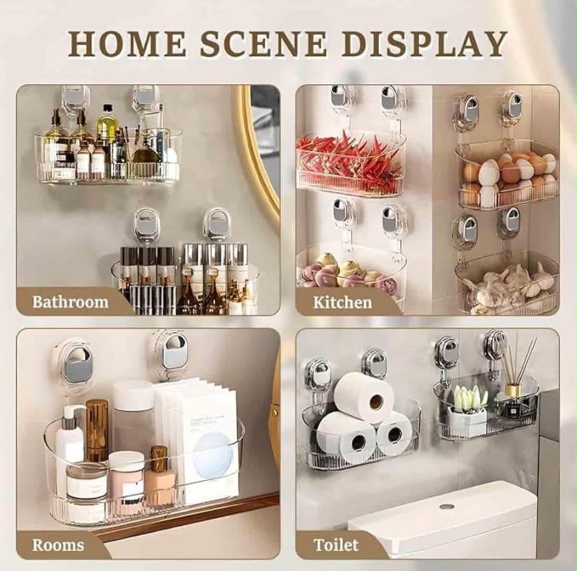 Smart Space Bathroom Organizer