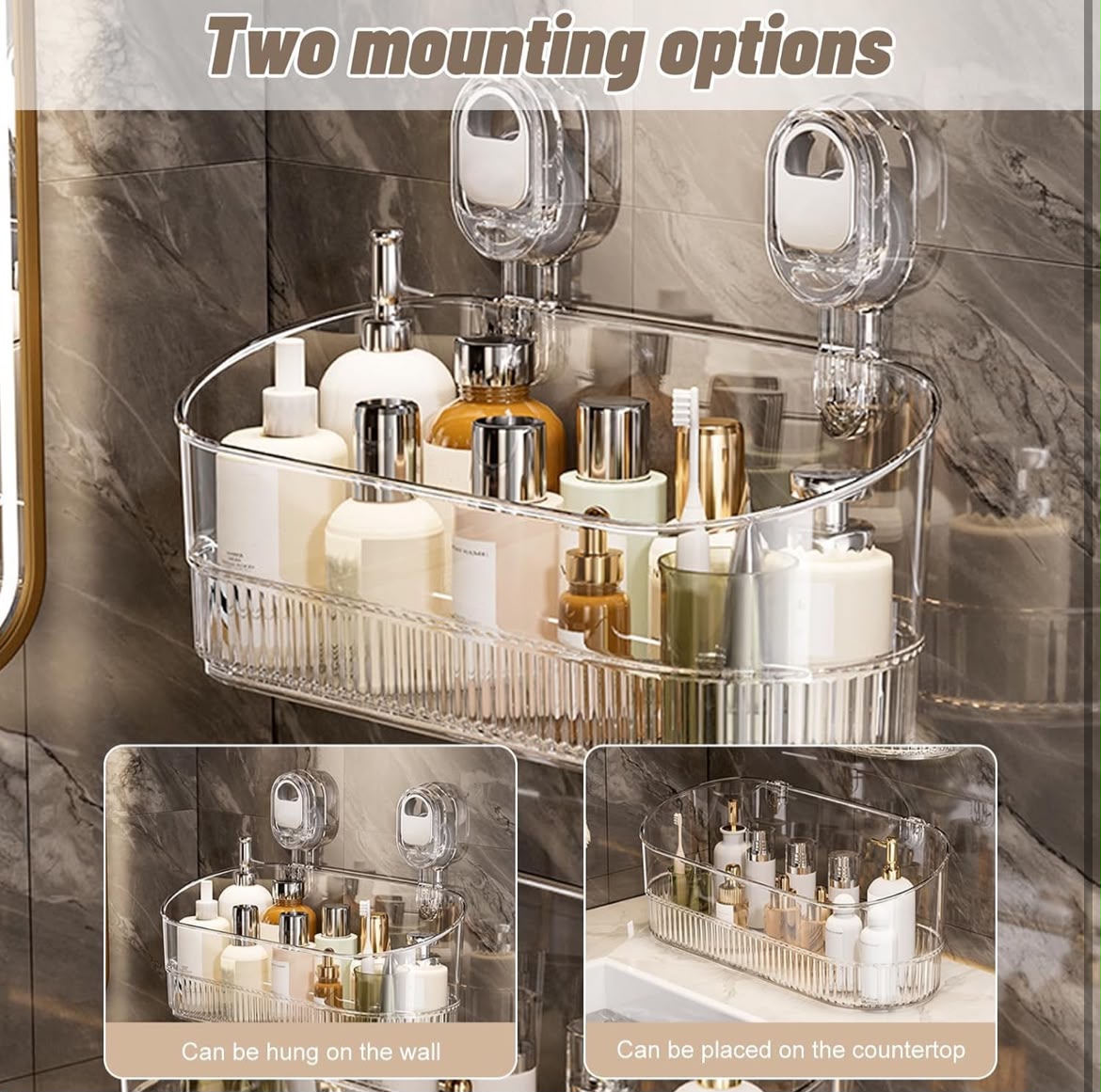 Smart Space Bathroom Organizer