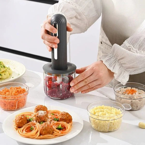 4-Bowl Rechargeable Chopper