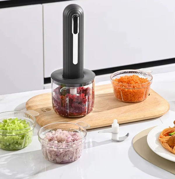 4-Bowl Rechargeable Chopper