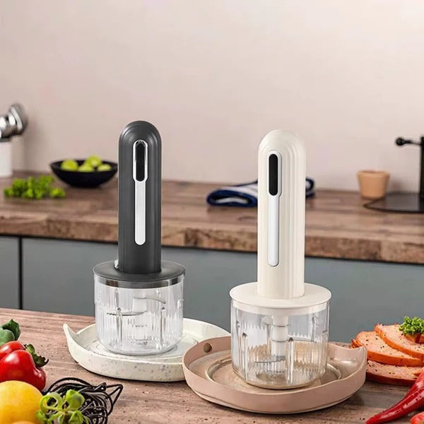 4-Bowl Rechargeable Chopper