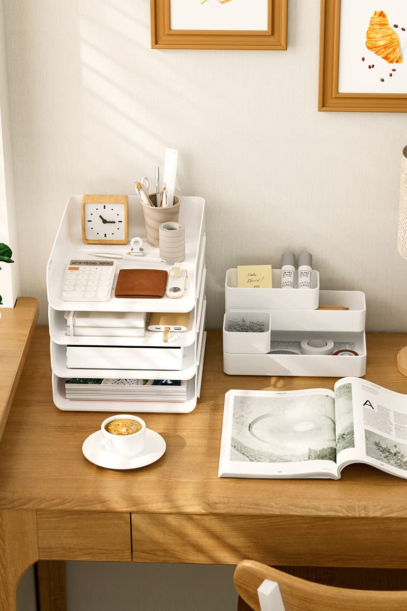 Stackable Desk Document Organizer