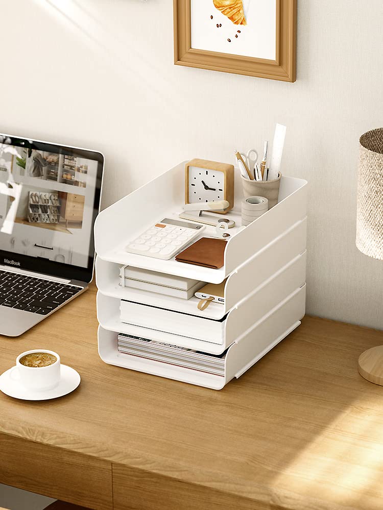 Stackable Desk Document Organizer