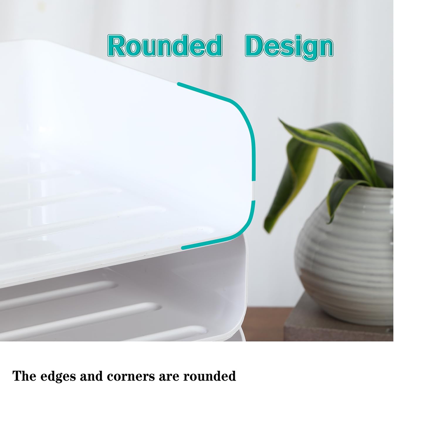 Stackable Desk Document Organizer