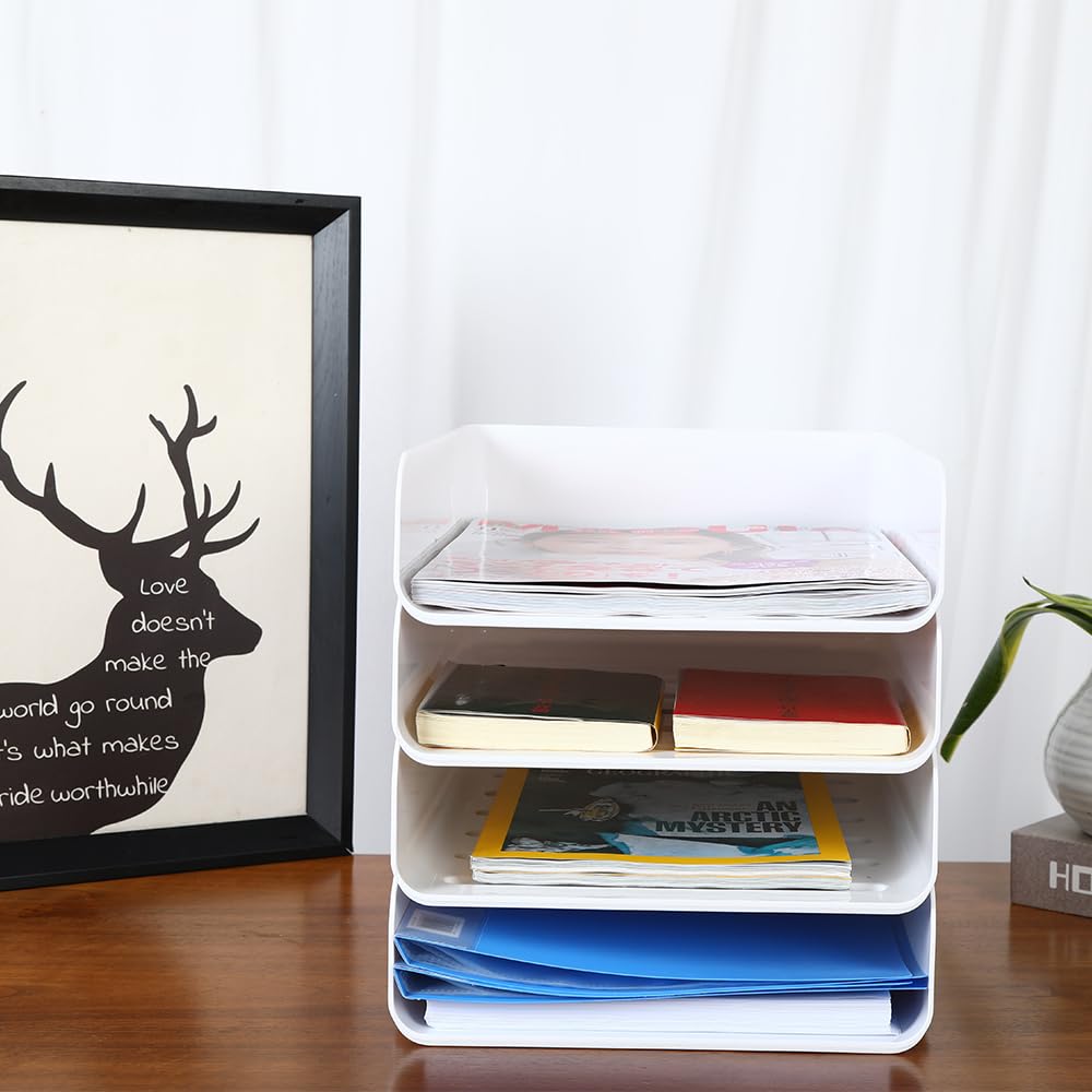 Stackable Desk Document Organizer